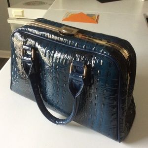 Faux Crocodile Skin Purse